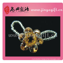 Wholesale Yellow Flower Crystal Jewelry Bijoux Ring